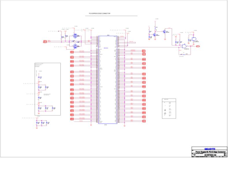技嘉 显卡  GAGBYTE HD7750 GV R775D5 1GI 01A 111222 1806 电路图