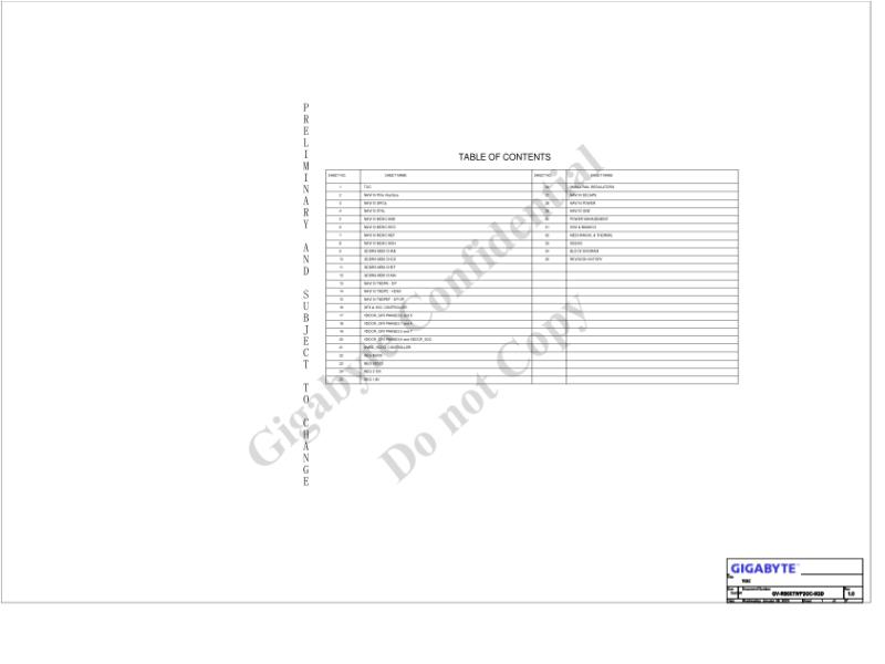 技嘉 显卡  GV R56XTWF2OC 6GD 10 1231 NP 5600XT 电路图