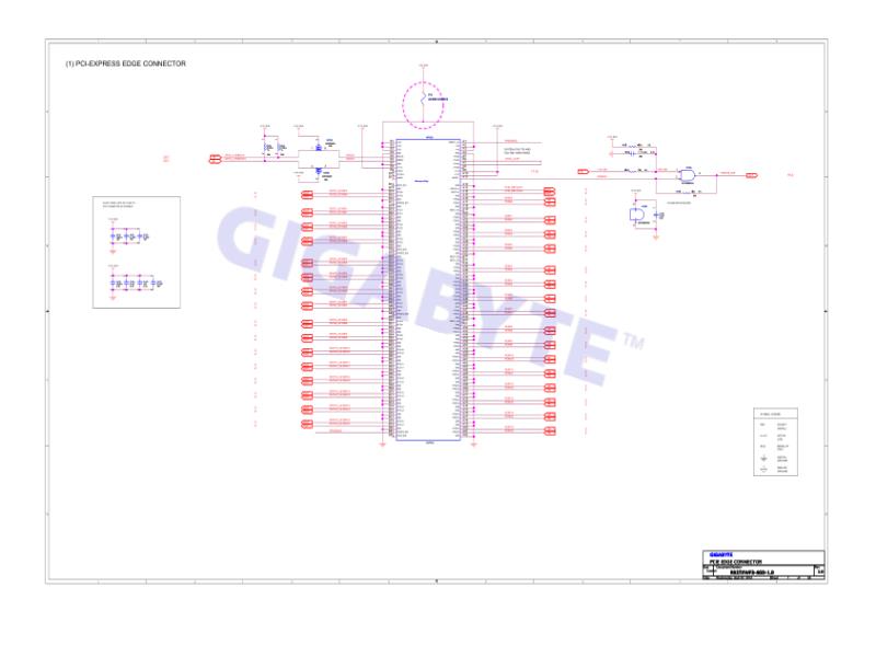 技嘉 显卡  GV R927XWF3 4GD V10 电路图