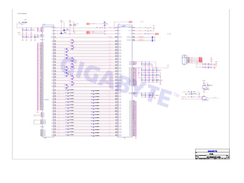 技嘉 显卡  GV R928XOC 3GD V20 电路图