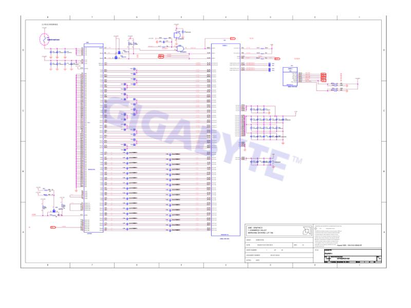 技嘉 显卡  GV R929XOC 4GD V10 电路图