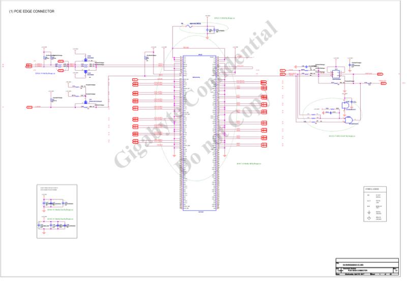 技嘉 显卡  GV RX550GAMING OC 2GD 1.0 NP 电路图