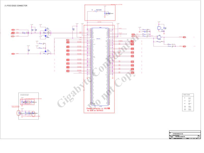 技嘉 显卡  GV RX560GAMING OC 4GD 1.0 电路图