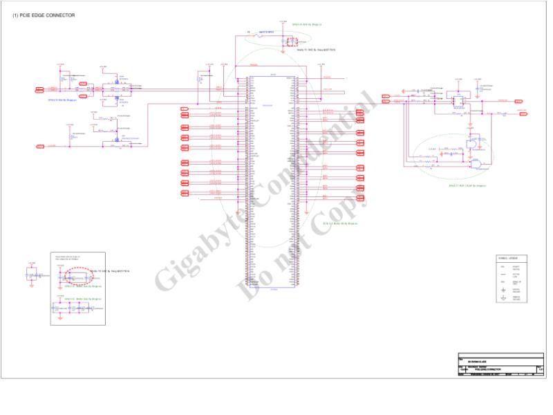 技嘉 显卡  GV RX560OC 4GD 1.01 电路图