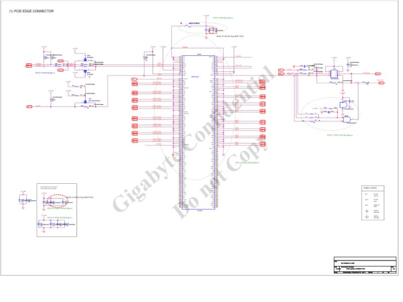 技嘉 显卡  GV RX560OC 4GD 2.0 NP 电路图